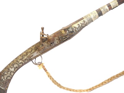 Lot North African Snaphaunce lock musket or Kabyle,...