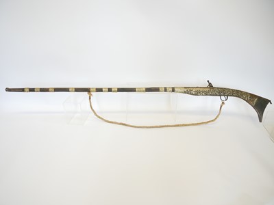 Lot North African Snaphaunce lock musket or Kabyle,...