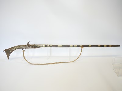 Lot North African Snaphaunce lock musket or Kabyle,...