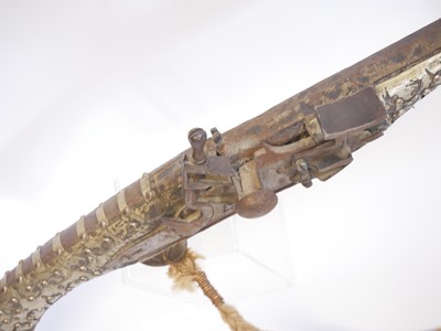 Lot North African Snaphaunce lock musket or Kabyle,...