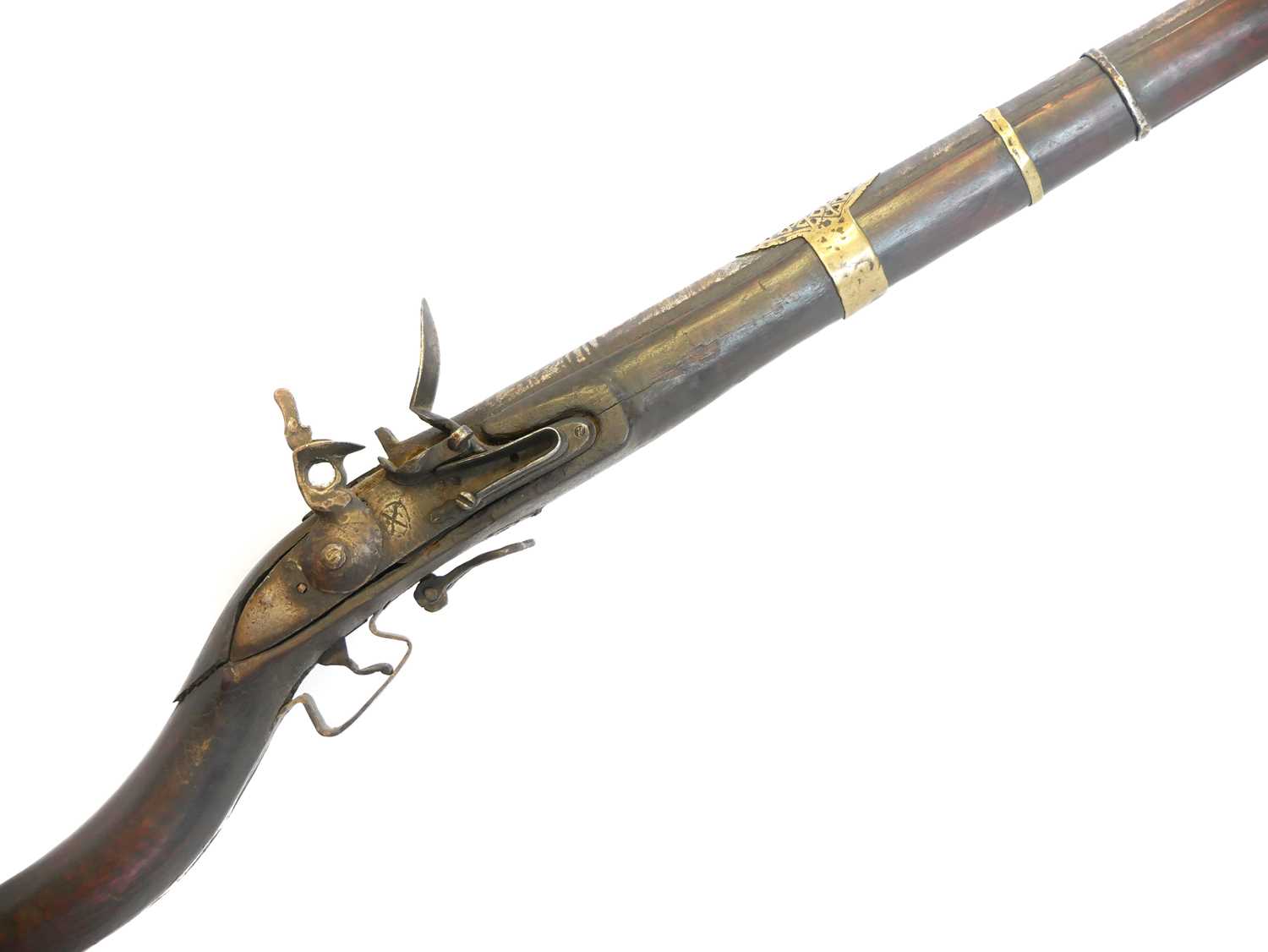 Lot North African Flintlock musket or Kabyle,...