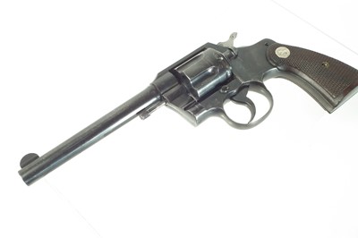 Lot Deactivated Colt Official Police .38 revolver,...