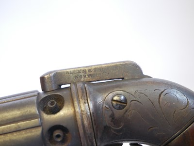 Lot Allen and Thurber percussion 32 calibre...