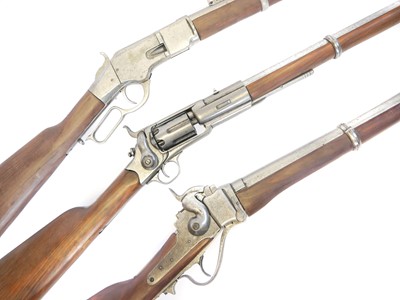 Lot Three Denix replica guns, to include copies of...