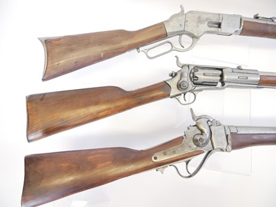 Lot Three Denix replica guns, to include copies of...