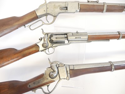 Lot Three Denix replica guns, to include copies of...