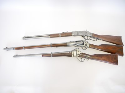 Lot Three Denix replica guns, to include copies of...