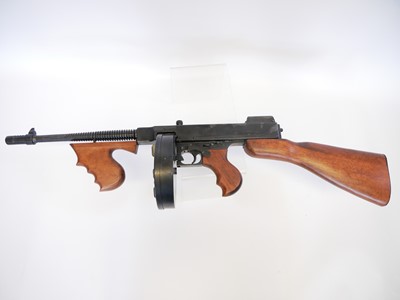 Lot Denix replica Thompson 1928 sub-machine gun....