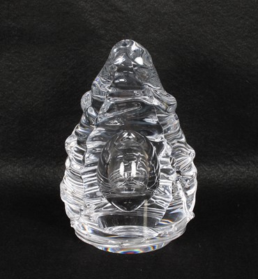 Lot 36 - Large Clear Glass Sculptural Paperweight