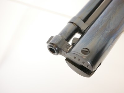 Lot Boxed Webley Senior .22 air pistol, cylinder...