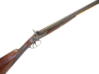 Lot Percussion 18 bore double barrel shotgun,...