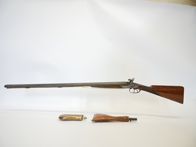 Lot Percussion 18 bore double barrel shotgun,...