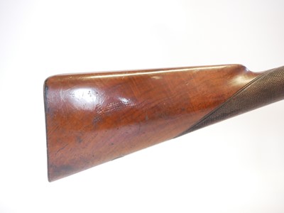 Lot Percussion 18 bore double barrel shotgun,...