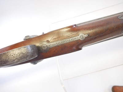 Lot Percussion 18 bore double barrel shotgun,...