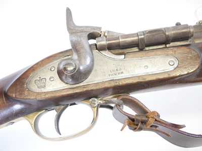 Lot Tower .577 Snider rifle, 32inch barrel with...