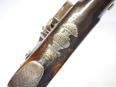 Lot French duelling pistol by Coulaux, 10inch...