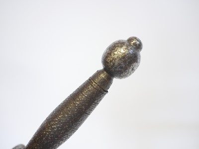 Lot 16th century and later parrying dagger, with...