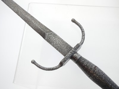 Lot 16th century and later parrying dagger, with...