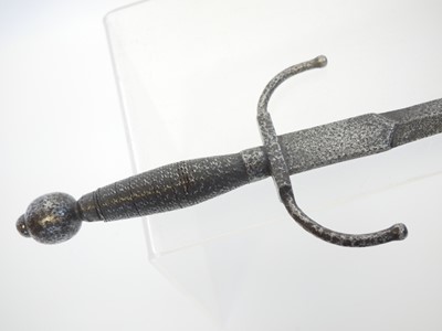 Lot 16th century and later parrying dagger, with...