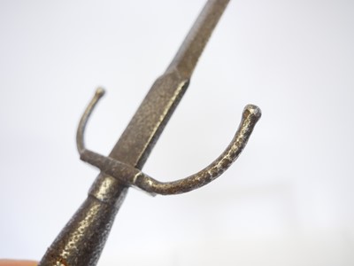 Lot 16th century and later parrying dagger, with...