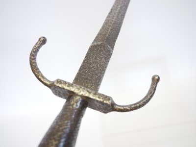 Lot 16th century and later parrying dagger, with...