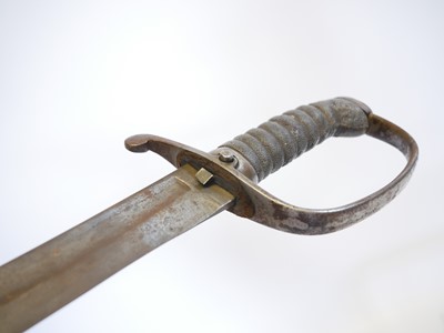 Lot Victorian Police short sword, the 23.5inch...