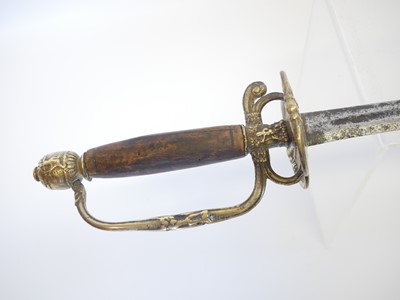 Lot 1680 pattern infantry officer's sword,...