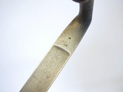 Lot Three socket bayonets, for a Brown Bess,...
