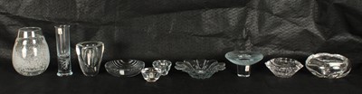 Lot Group of Scandinavian Mid-Century Art Glass