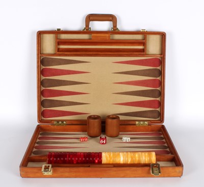 Lot A Backgammon Set by Tak Morioka