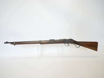 Lot C. G. Bonehill Martini Henry .22lr rifle,...