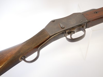 Lot C. G. Bonehill Martini Henry .22lr rifle,...