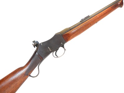 Lot C. G. Bonehill Martini Henry .22lr rifle,...