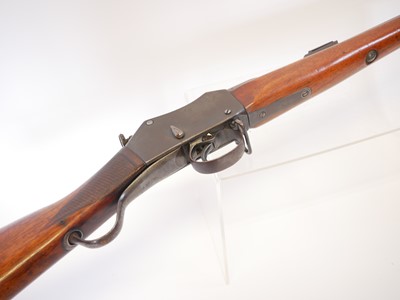 Lot C. G. Bonehill Martini Henry .22lr rifle,...