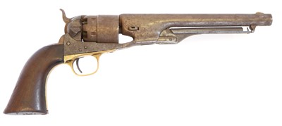 Lot Colt 1860 .44 percussion Army revolver, 8inch...