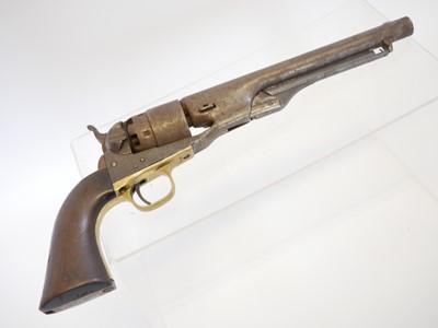 Lot Colt 1860 .44 percussion Army revolver, 8inch...