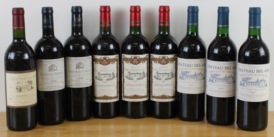 Lot 3 - 9 Bottles Mixed Lot Mature “Petit Chateau” Claret