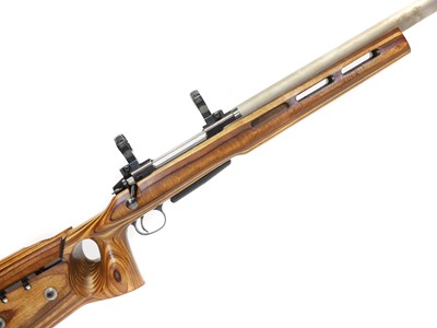 Lot Sako 6.5x55 Ackley bolt action rifle, serial...