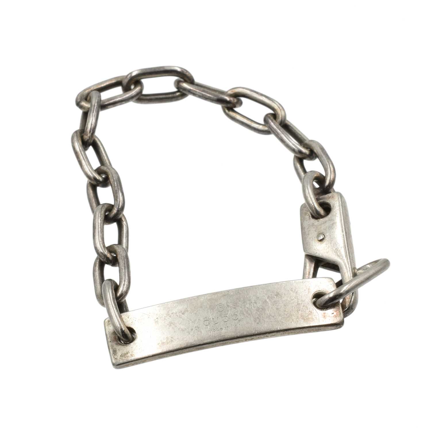 Lot 22 - A Gucci ID bracelet