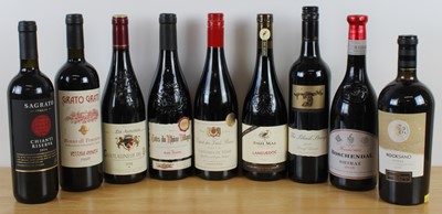 Lot 1 - 9 Bottles Mixed Lot Good Drinking Wine
