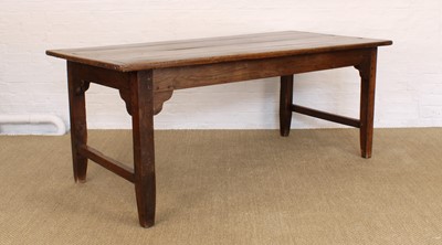 Lot 242 - A Late 18th/Early 19th Century Provincial Oak Farmhouse Table