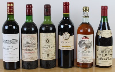 Lot 2 - 6 Bottles Mixed Lot Mature Fine Wines
