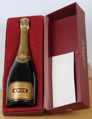 Lot 95 - 1 Bottle in Original Presentation Box from mid 1990’s Champagne Krug ‘Grande Cuvee’