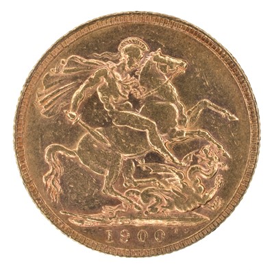 Lot 45 - Queen Victoria, Sovereign, 1900