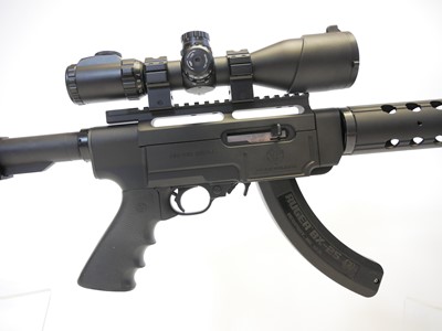 Lot Ruger SR-22 .22lr semi automatic rifle and...