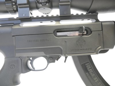 Lot Ruger SR-22 .22lr semi automatic rifle and...