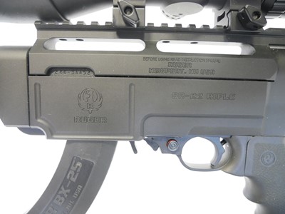 Lot Ruger SR-22 .22lr semi automatic rifle and...