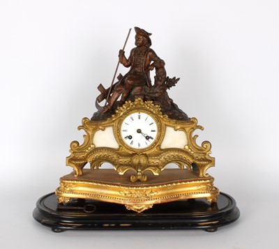 Lot 103 - A Late 19th Century French Mantel Clock
