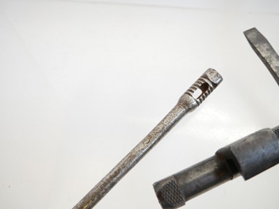 Lot Enfield percussion rifle No.7 sergeant's tool,...