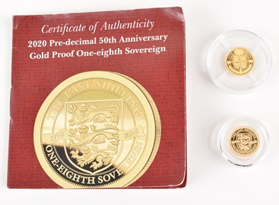 Lot 32 - Two Elizabeth II, 2020 Tristan da Cunha gold proof £5 coins (2)